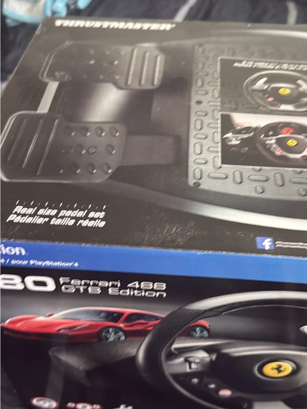 T80 Ferrari 488 GTB Edition Racing Wheel - Black